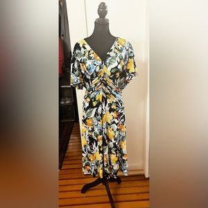 floral print maxi dress